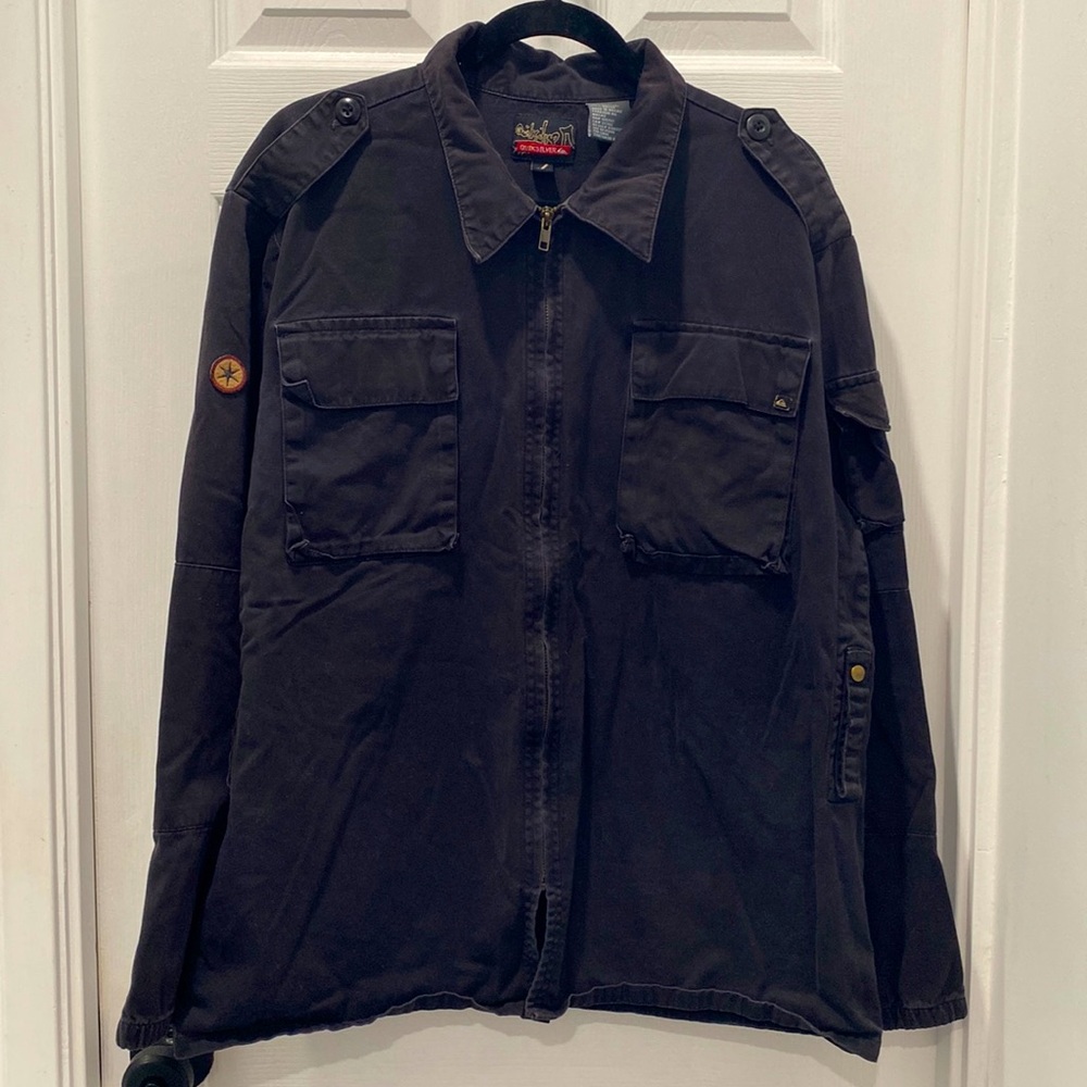 Quicksilver Utility Zip Up Long Sleeved Jacket